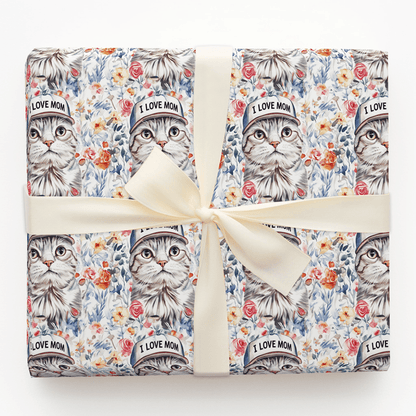 Mom's Favorite American Shorthair - Wrapping Paper - Aspen & Arlo