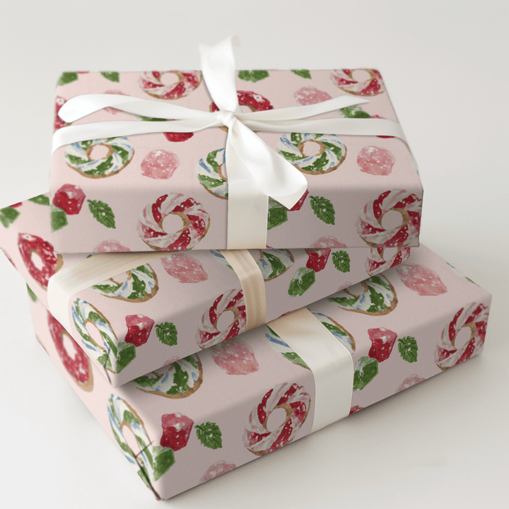 Donuts & Cheer - Wrapping Paper - Aspen & Arlo