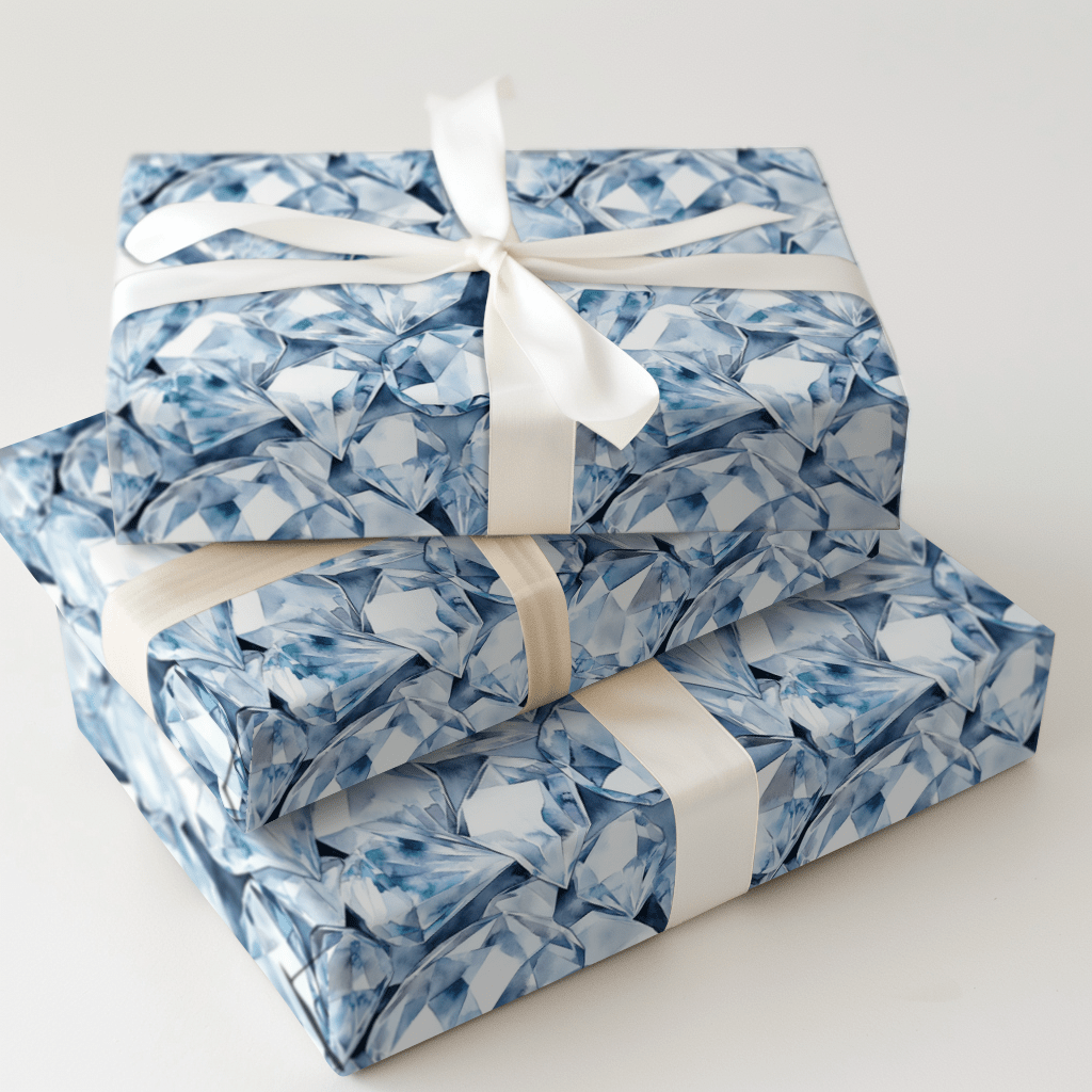 Finest Diamond - Wrapping Paper - Aspen & Arlo