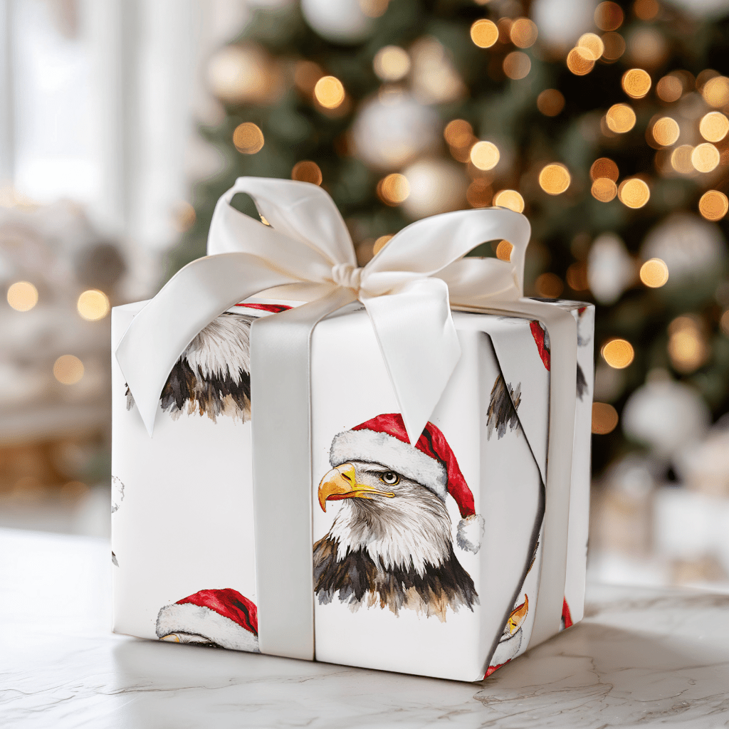 Eagle Elf - Wrapping Paper - Aspen & Arlo