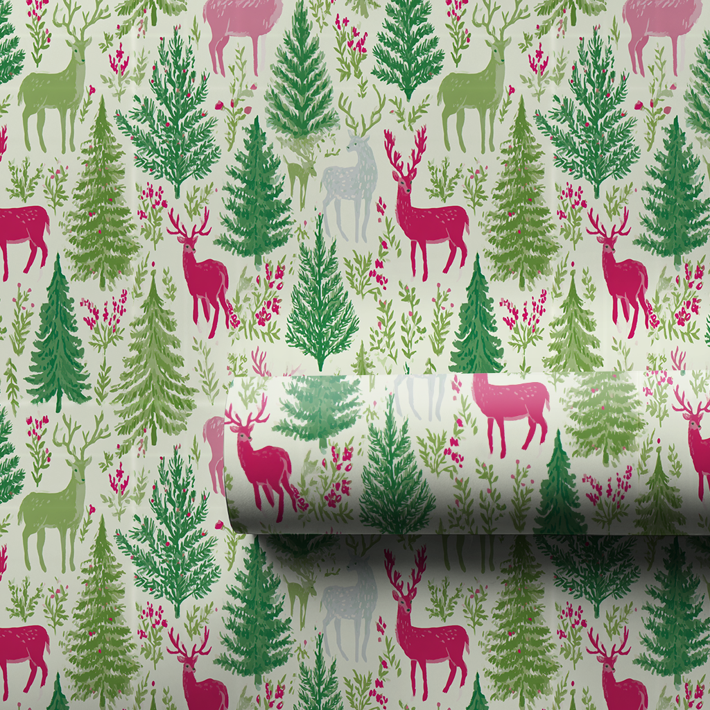 Reindeer In The Forest