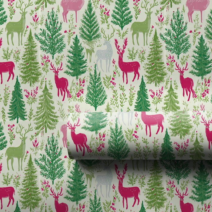 Reindeer In The Forest