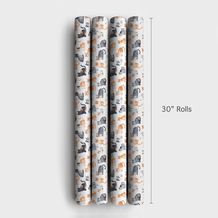 Nine Lives - Wrapping Paper - Aspen & Arlo