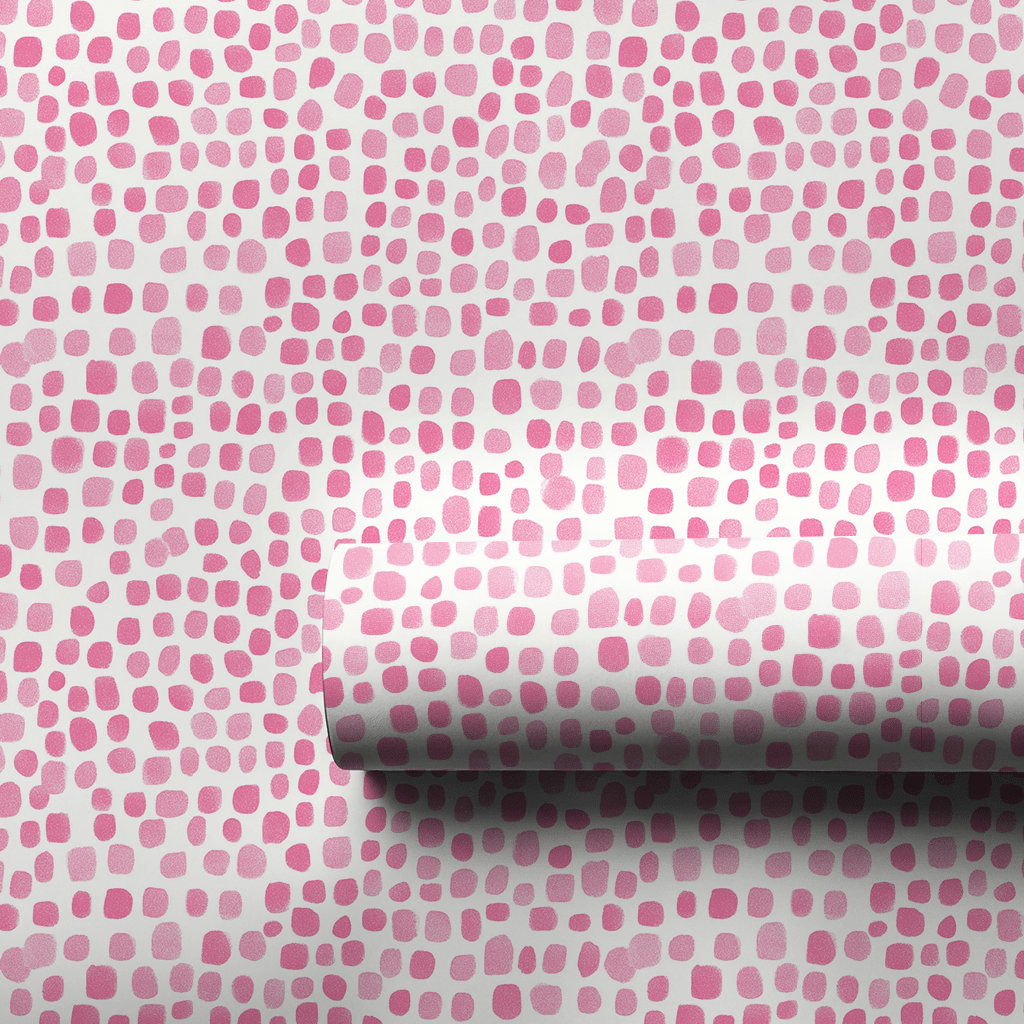 Polka Pink Party - Wrapping Paper - Aspen & Arlo