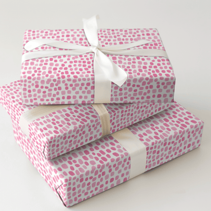 Polka Pink Party - Wrapping Paper - Aspen & Arlo