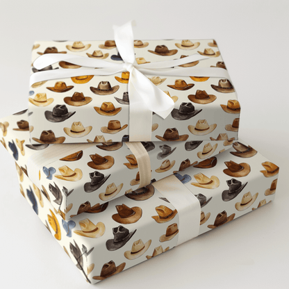 Beneath the Brim - Wrapping Paper - Aspen & Arlo