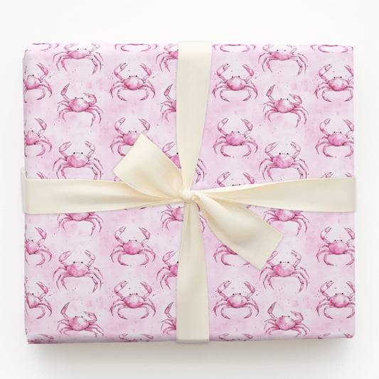 Crabby Welcome - Wrapping Paper - Aspen & Arlo