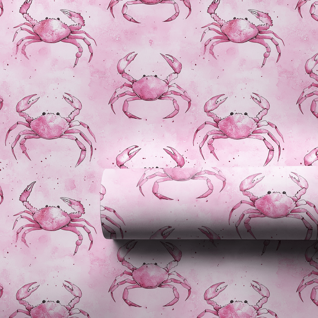 Crabby Welcome - Wrapping Paper - Aspen & Arlo