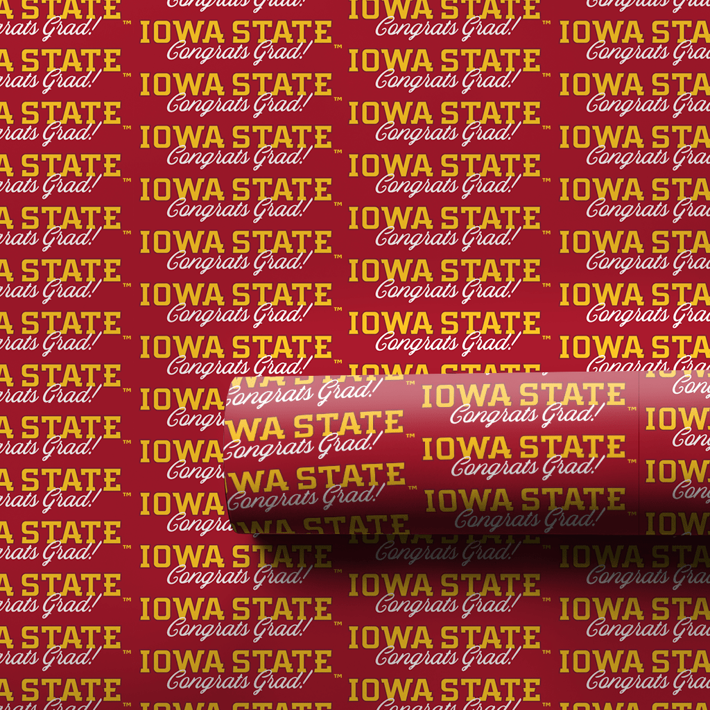 Congrats Iowa State - Wrapping Paper - Aspen & Arlo