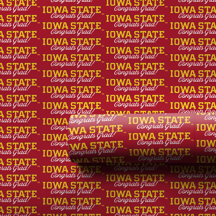 Congrats Iowa State - Wrapping Paper - Aspen & Arlo