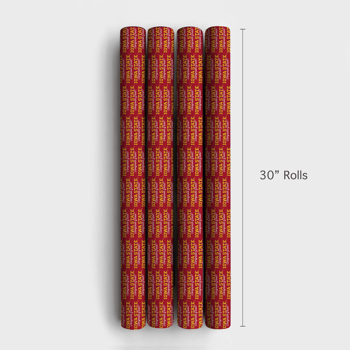 Congrats Iowa State - Wrapping Paper - Aspen & Arlo