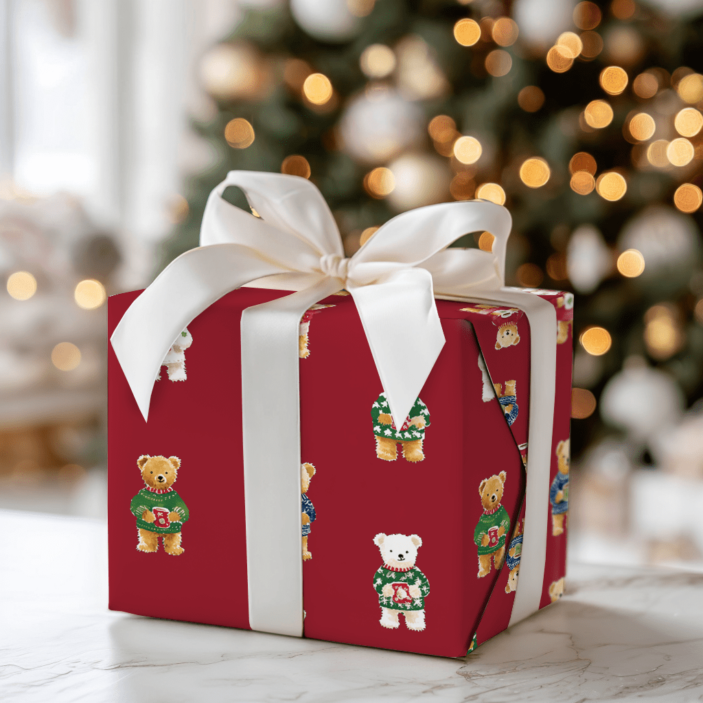 Eugene Bears - Wrapping Paper - Aspen & Arlo