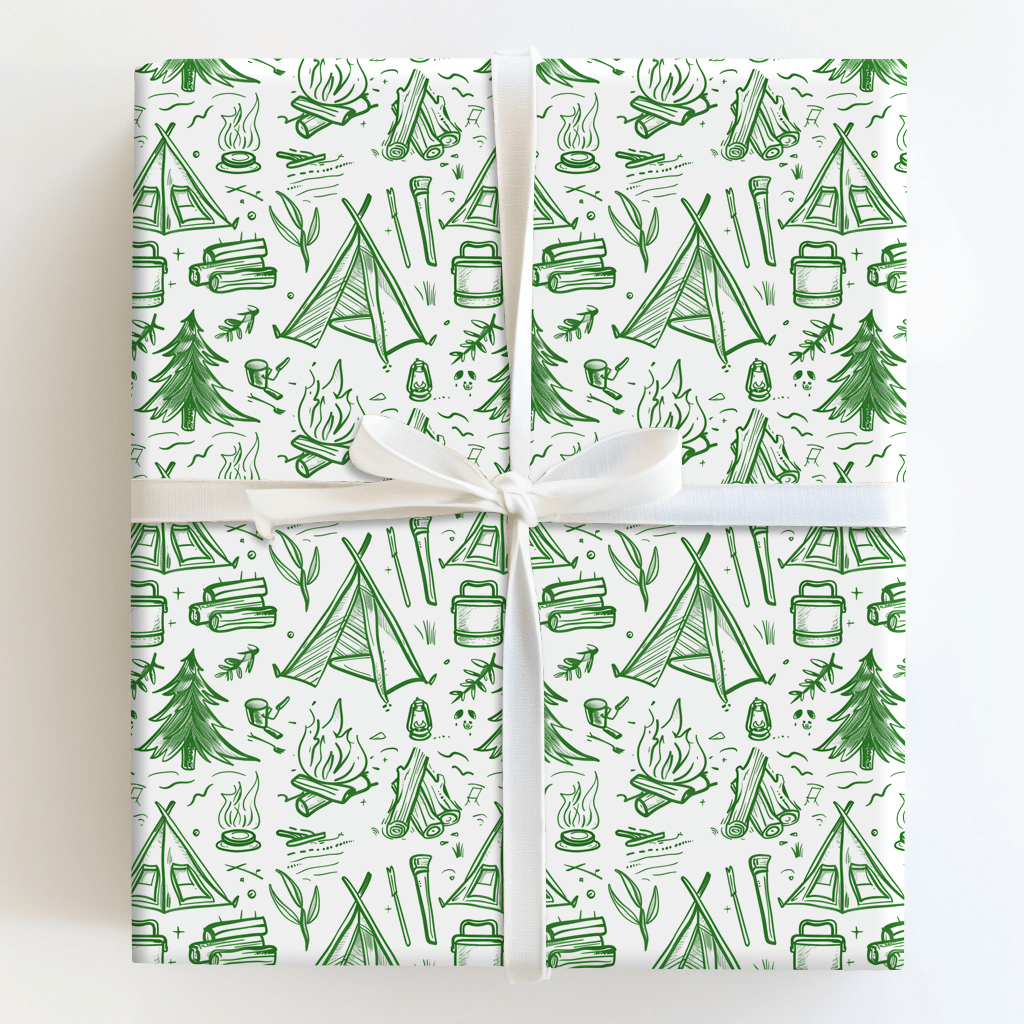 Happy Campers - Wrapping Paper - Aspen & Arlo