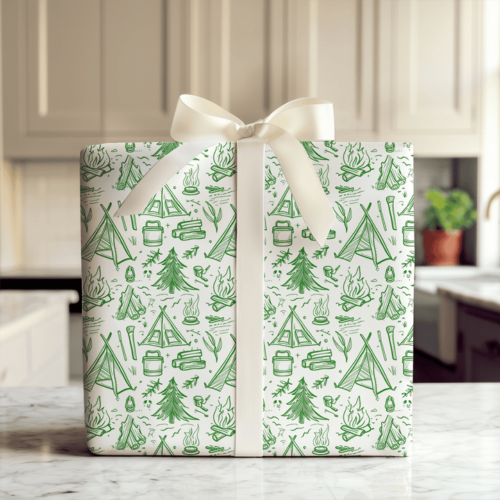 Happy Campers - Wrapping Paper - Aspen & Arlo