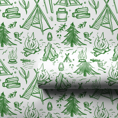 Happy Campers - Wrapping Paper - Aspen & Arlo