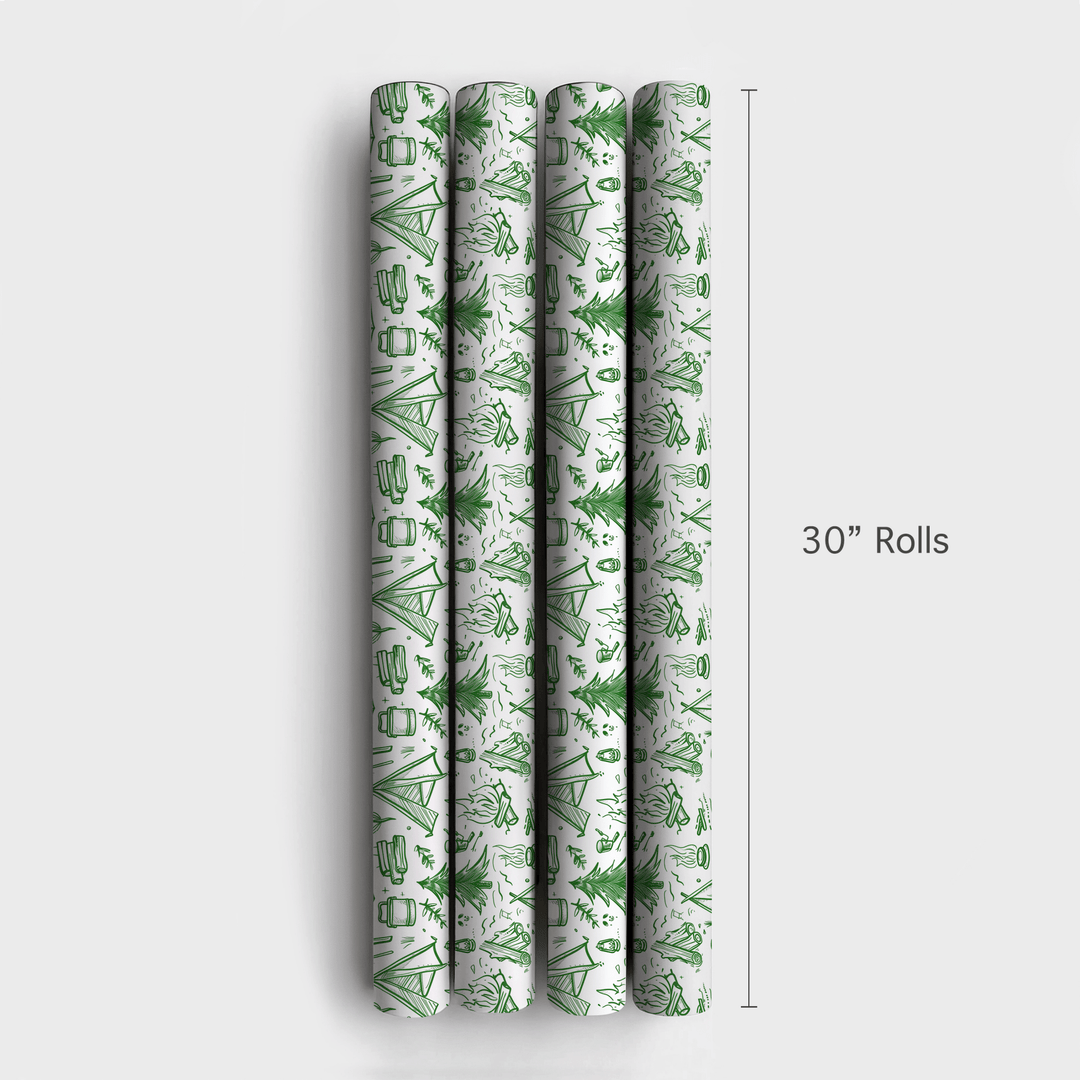 Happy Campers - Wrapping Paper - Aspen & Arlo