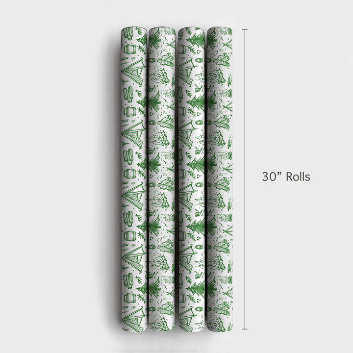 Happy Campers - Wrapping Paper - Aspen & Arlo