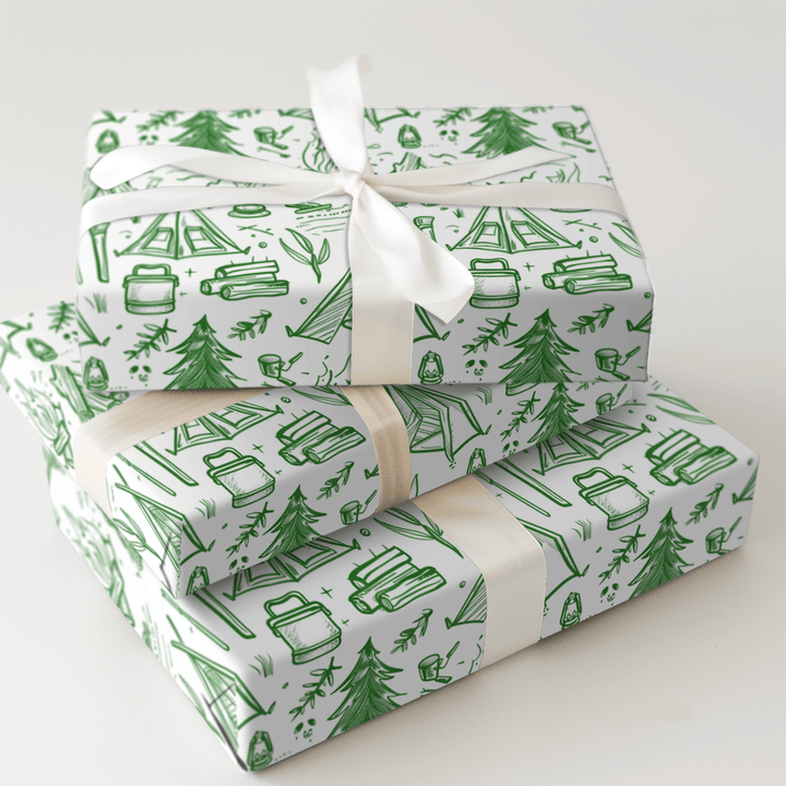 Happy Campers - Wrapping Paper - Aspen & Arlo