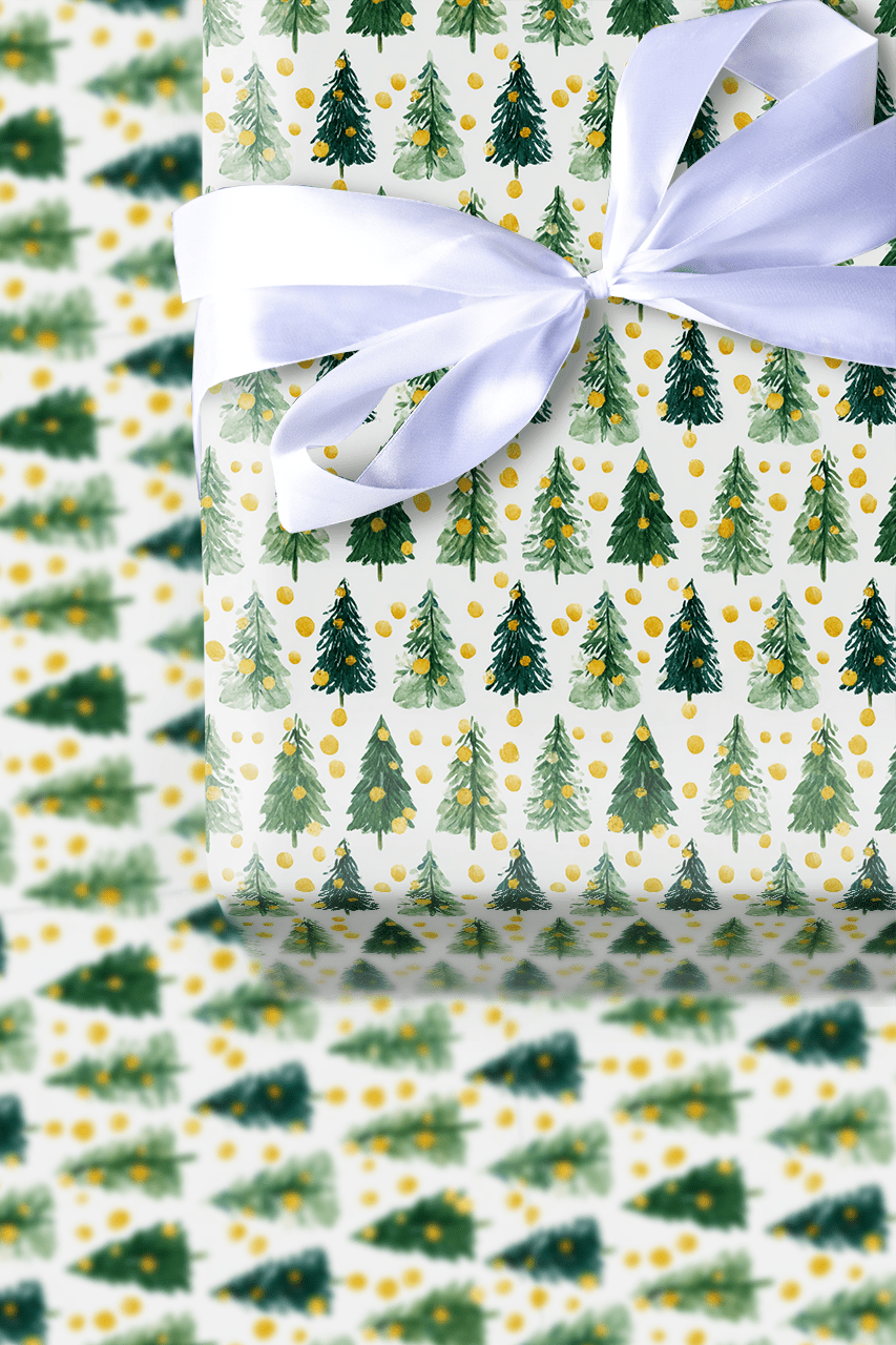 Butterscotch Fir - Wrapping Paper - Aspen & Arlo