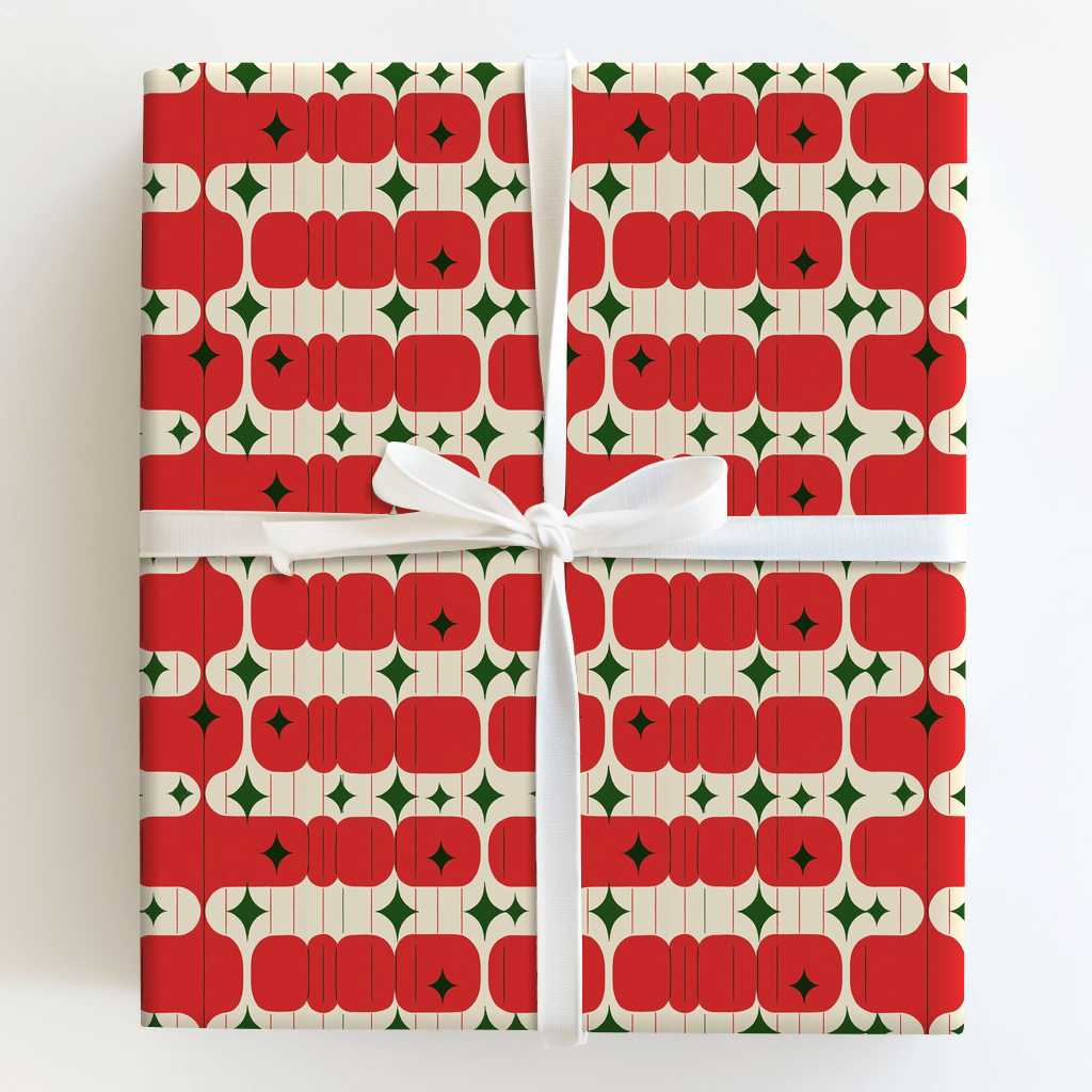 Merry and Mod - Wrapping Paper - Aspen & Arlo