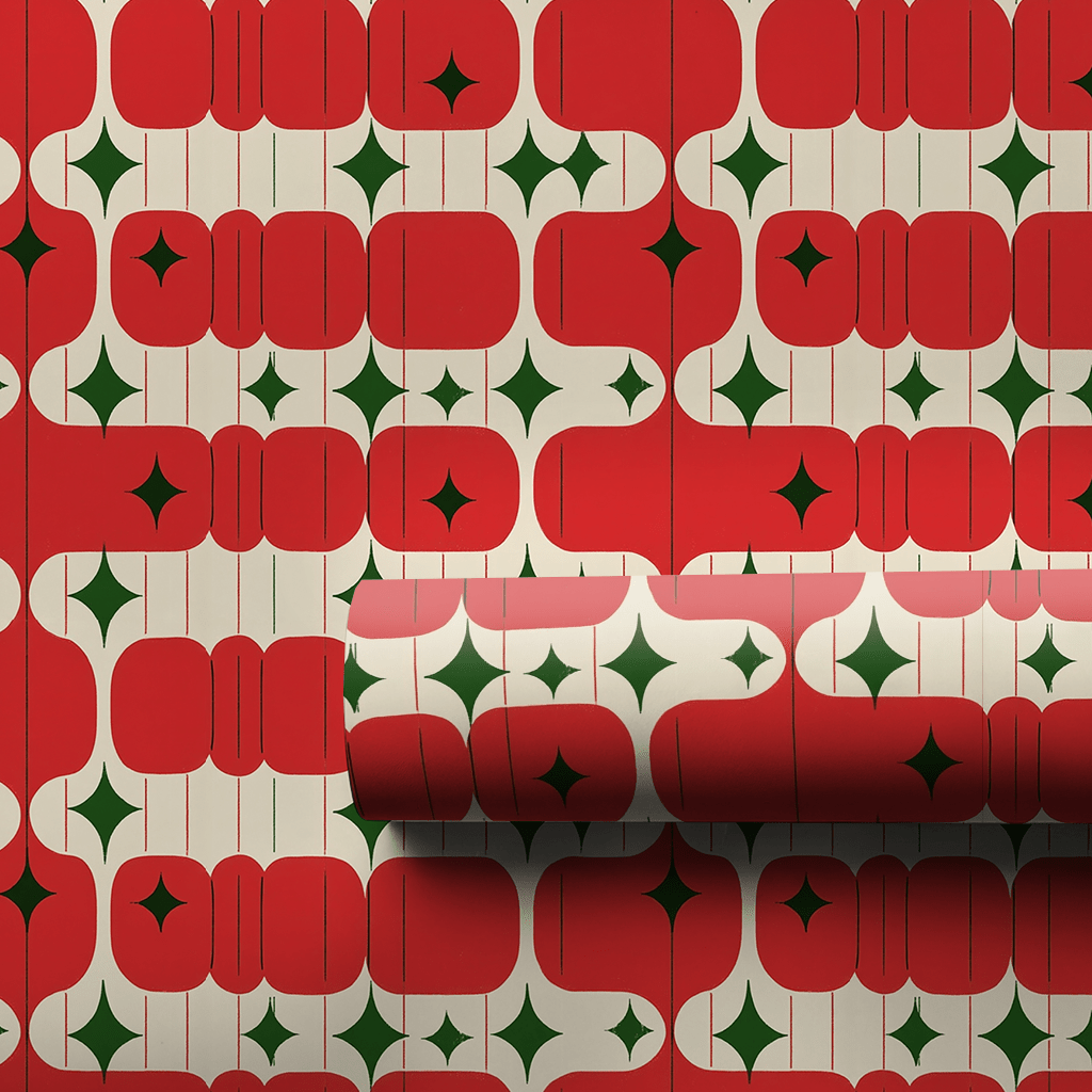 Merry and Mod - Wrapping Paper - Aspen & Arlo
