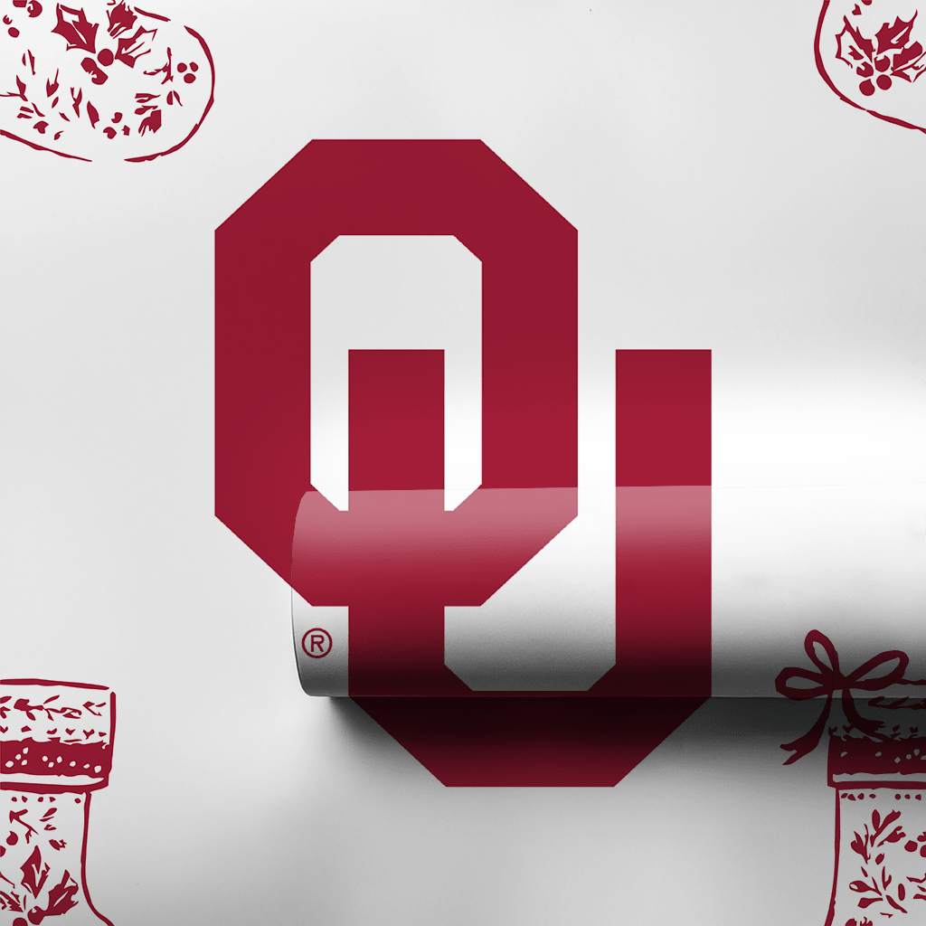 OU Stocking - Wrapping Paper - Aspen & Arlo