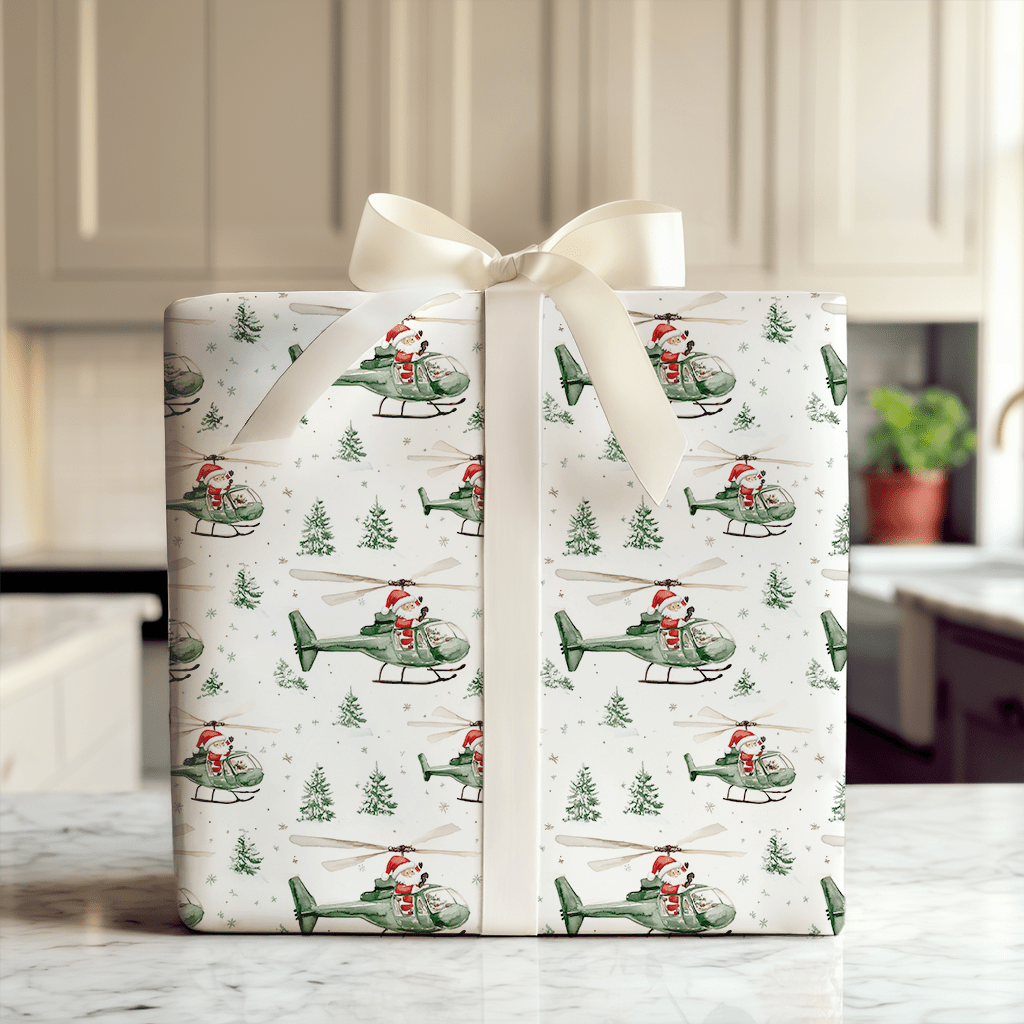 Chopper Cheers - Wrapping Paper - Aspen & Arlo
