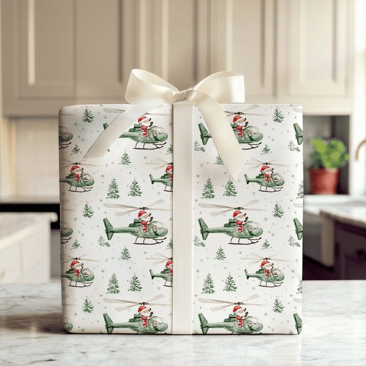Chopper Cheers - Wrapping Paper - Aspen & Arlo