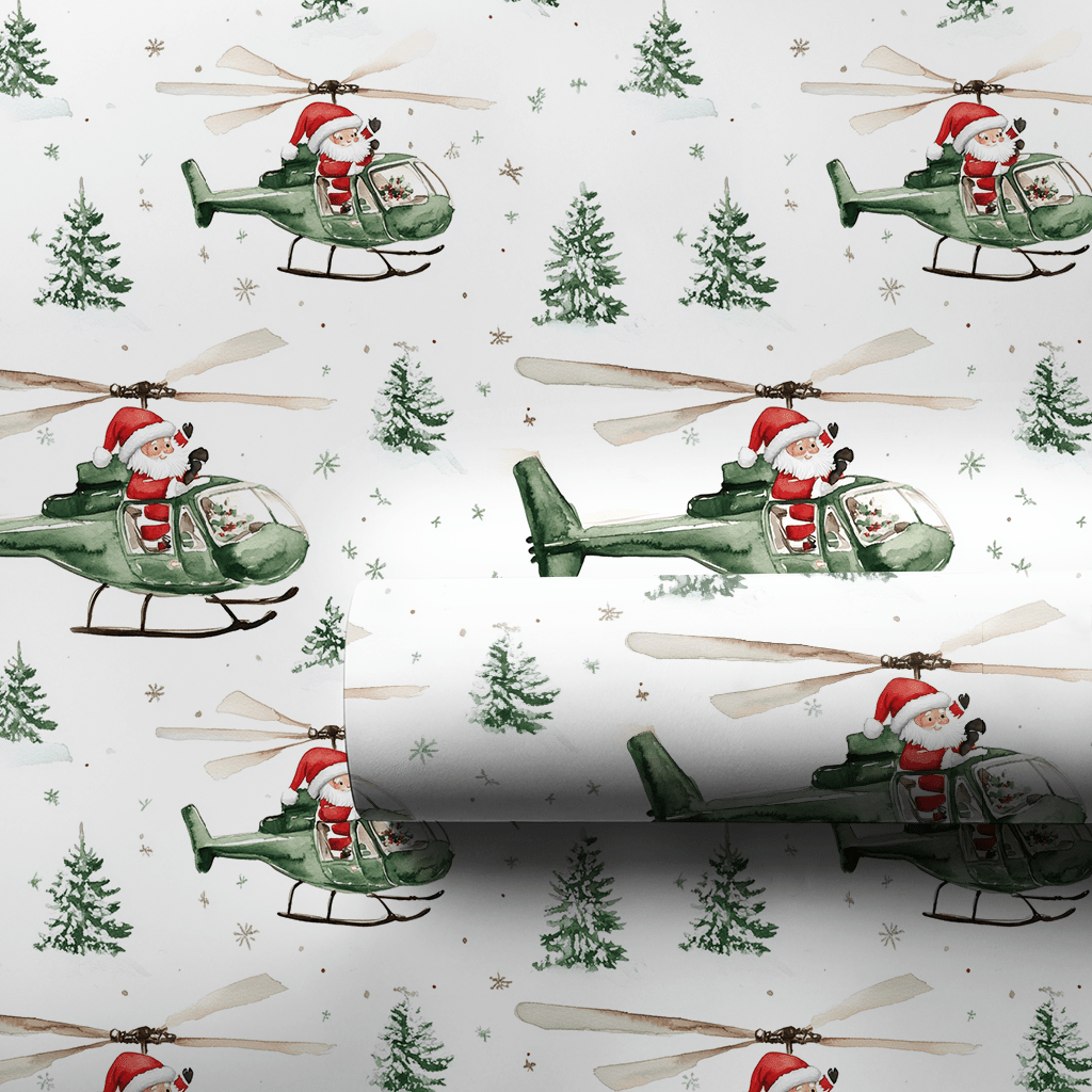 Chopper Cheers - Wrapping Paper - Aspen & Arlo