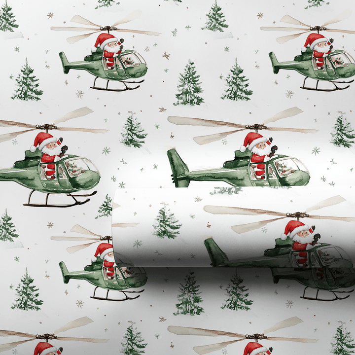 Chopper Cheers - Wrapping Paper - Aspen & Arlo