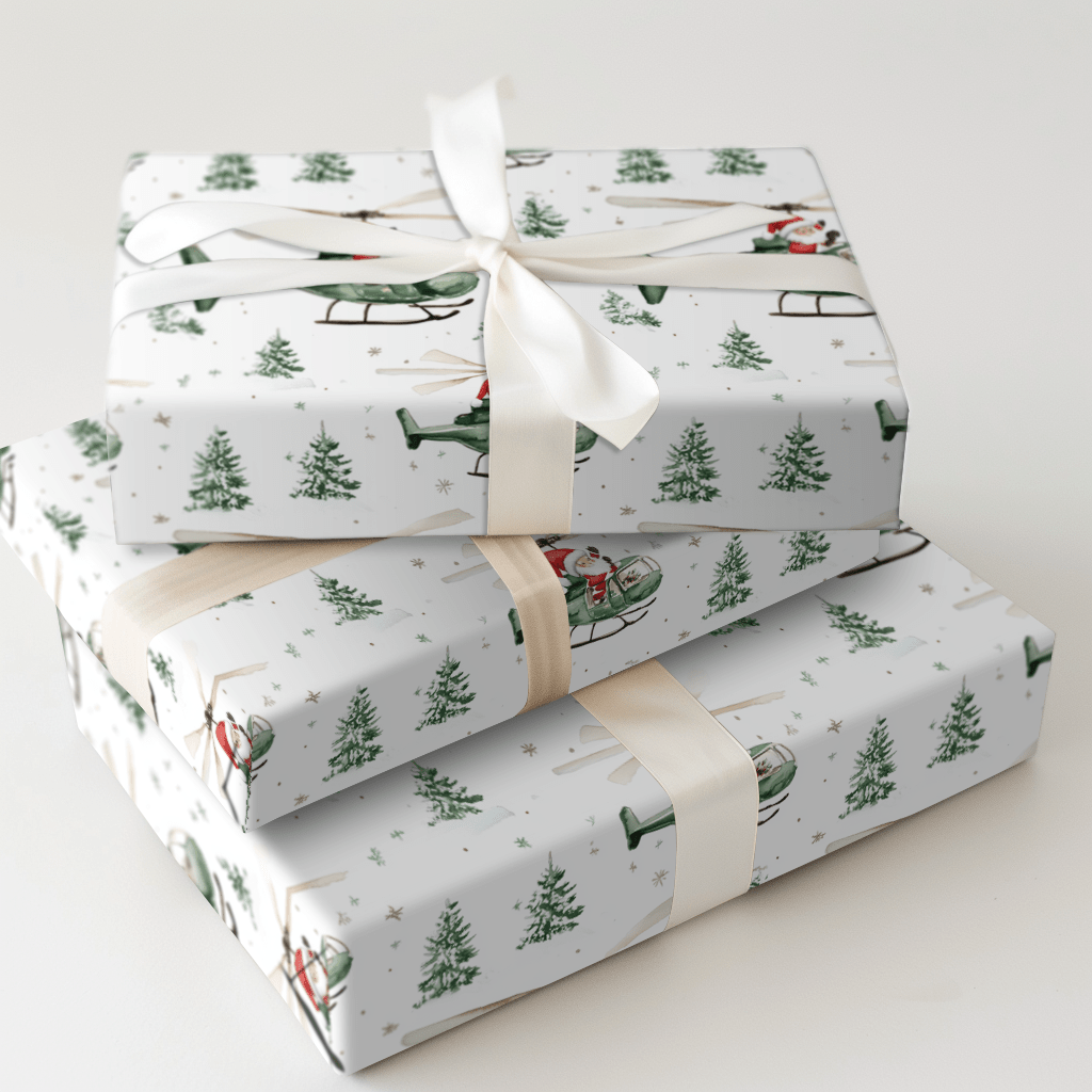 Chopper Cheers - Wrapping Paper - Aspen & Arlo