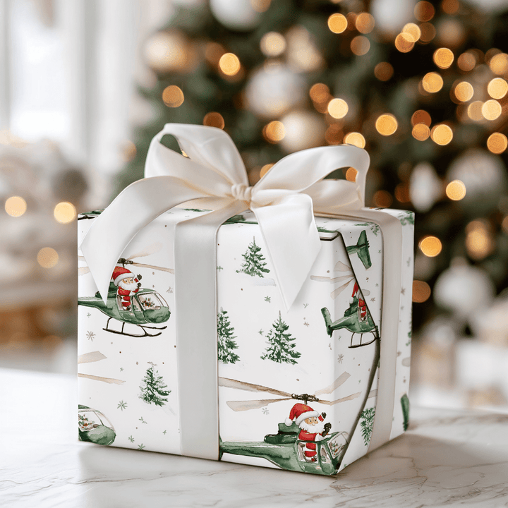 Chopper Cheers - Wrapping Paper - Aspen & Arlo