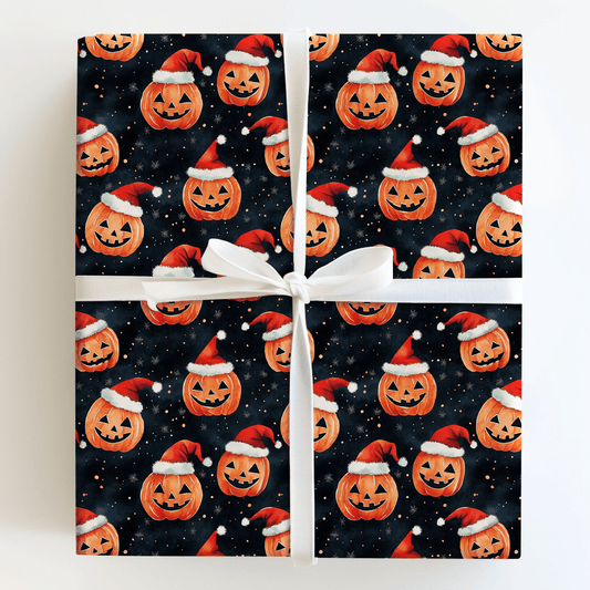 Ho Ho Halloween - Wrapping Paper - Aspen & Arlo
