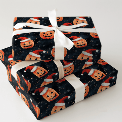 Ho Ho Halloween - Wrapping Paper - Aspen & Arlo