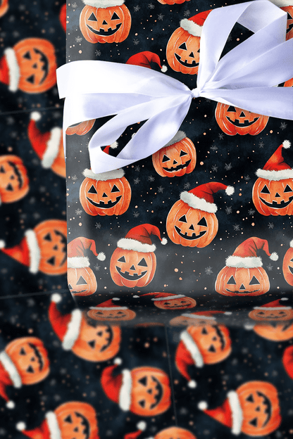 Ho Ho Halloween - Wrapping Paper - Aspen & Arlo