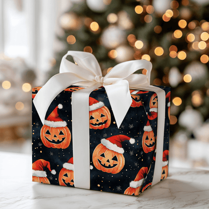 Ho Ho Halloween - Wrapping Paper - Aspen & Arlo
