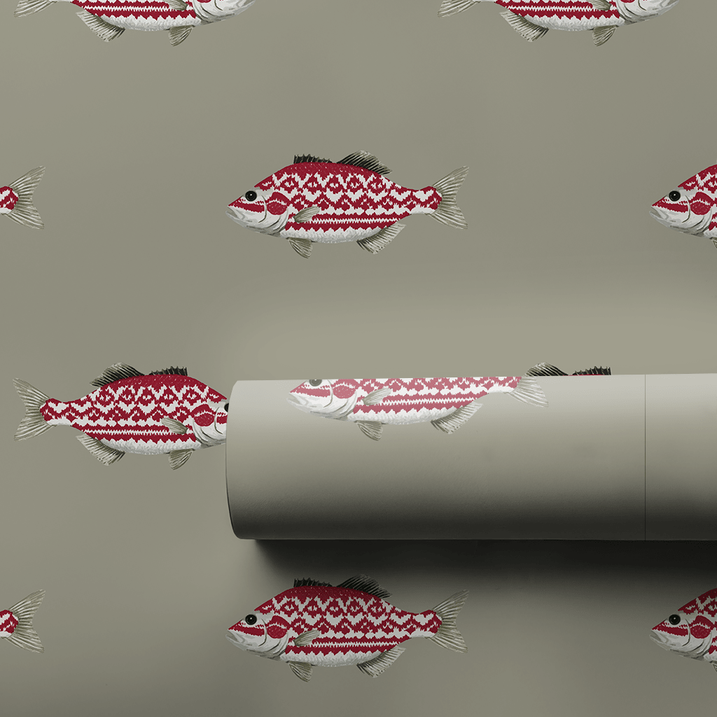 Sweater Bass - Wrapping Paper - Aspen & Arlo