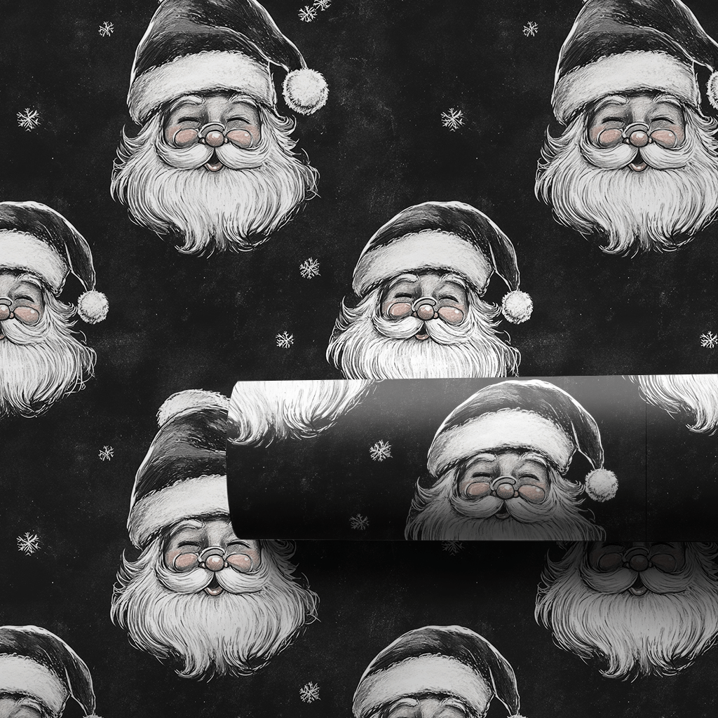 Chalked Christmas - Wrapping Paper - Aspen & Arlo