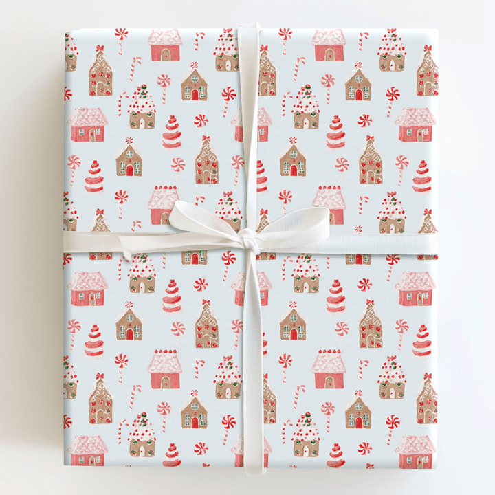 Candy Cottages - Wrapping Paper - Aspen & Arlo