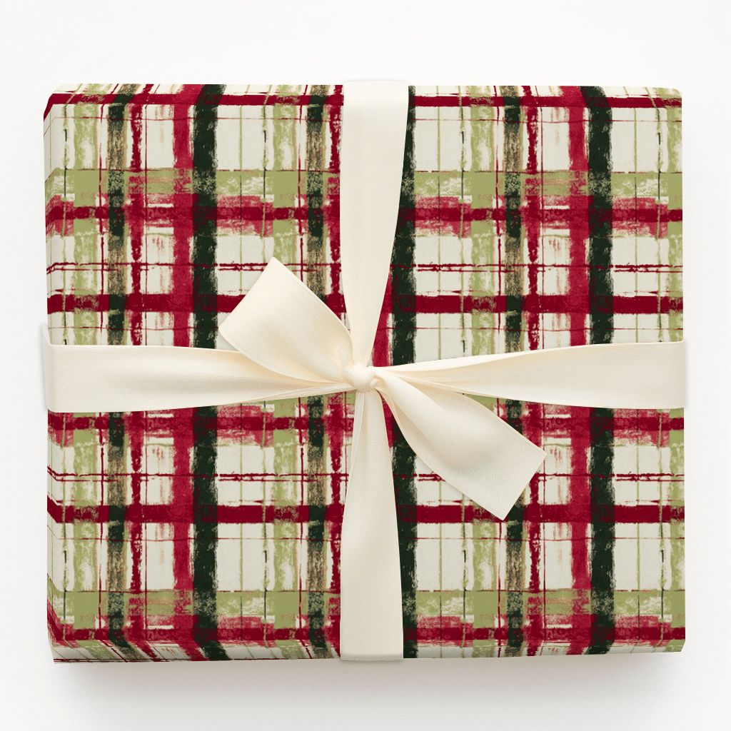 Yuletide Tartan - Wrapping Paper - Aspen & Arlo