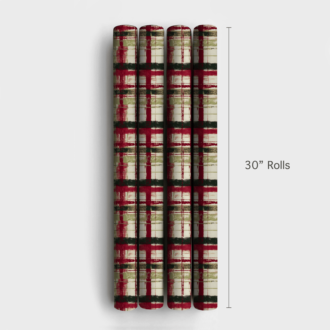 Yuletide Tartan - Wrapping Paper - Aspen & Arlo