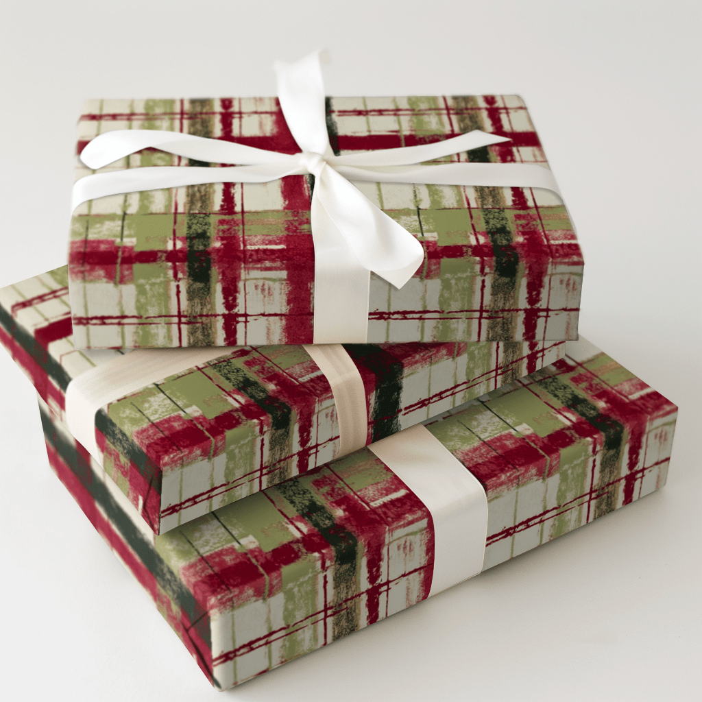 Yuletide Tartan - Wrapping Paper - Aspen & Arlo