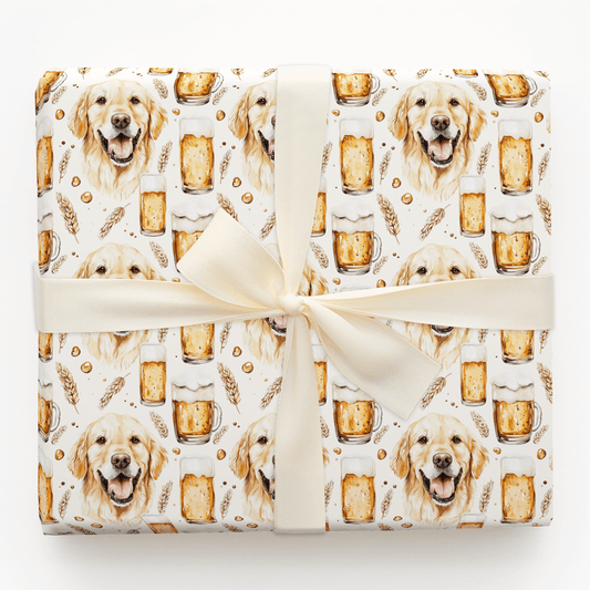 Wags and Ale - Wrapping Paper - Aspen & Arlo
