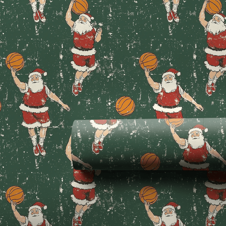 Dunkin' Claus - Wrapping Paper - Aspen & Arlo