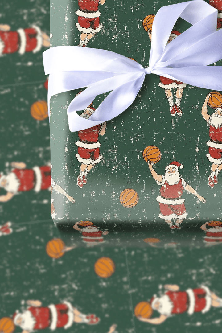 Dunkin' Claus - Wrapping Paper - Aspen & Arlo