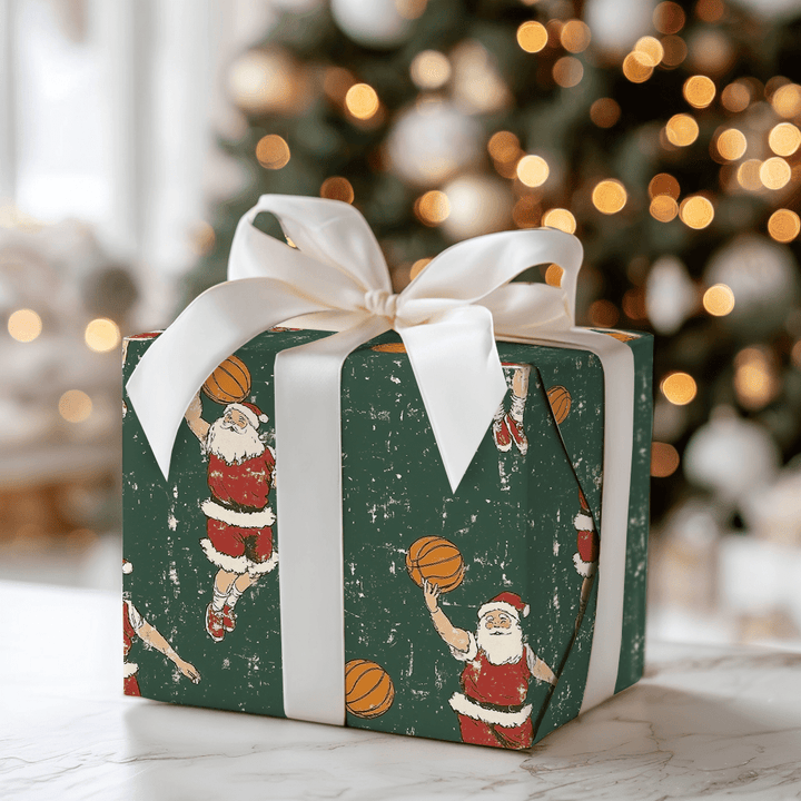 Dunkin' Claus - Wrapping Paper - Aspen & Arlo