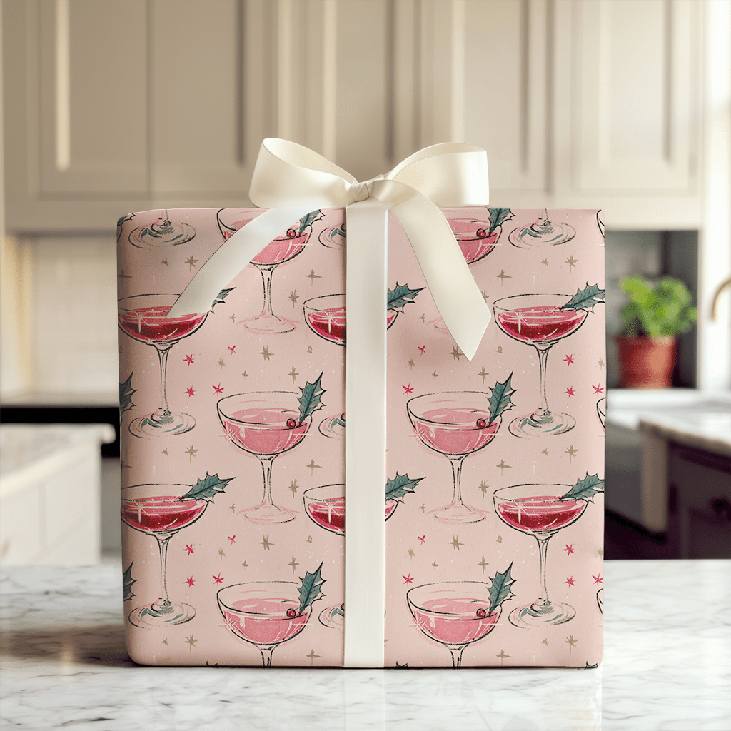 Candy Cane Cosmo - Wrapping Paper - Aspen & Arlo