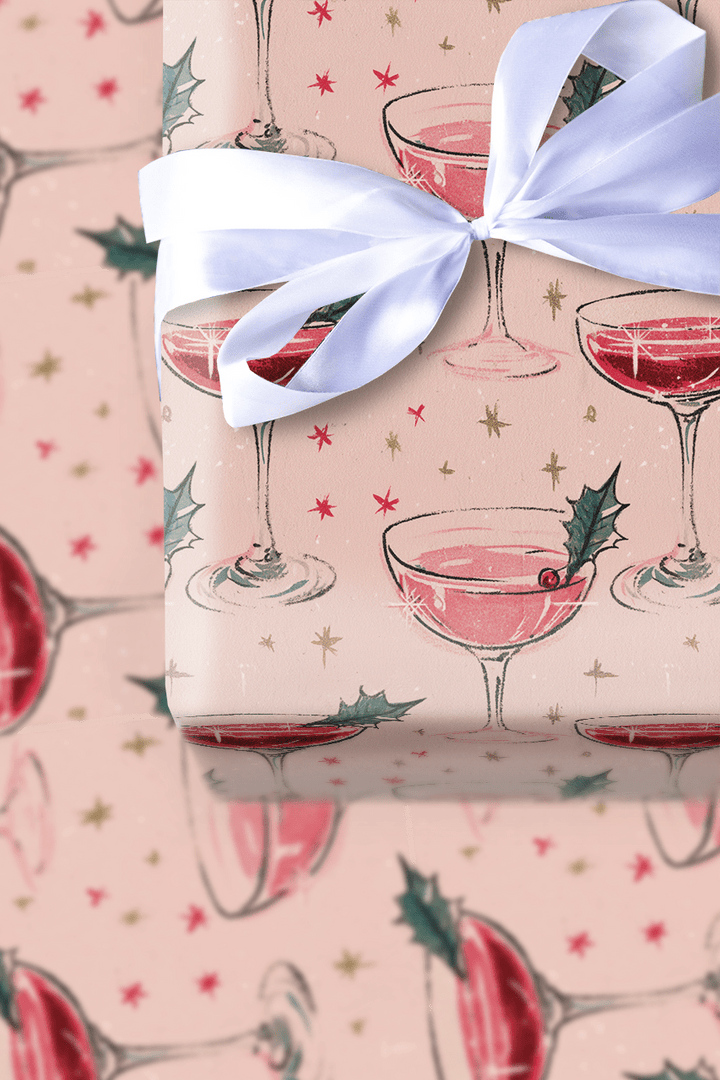 Candy Cane Cosmo - Wrapping Paper - Aspen & Arlo