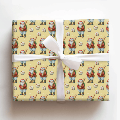 Jolly Ballpark - Wrapping Paper - Aspen & Arlo