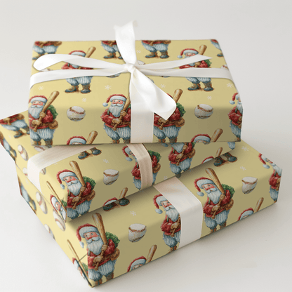 Jolly Ballpark - Wrapping Paper - Aspen & Arlo